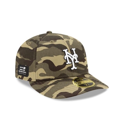 New York Mets Gorra | New Era MLB Armed Forces Weekend Low Profile 59fifty Fitted Cap Mexico - Verdes